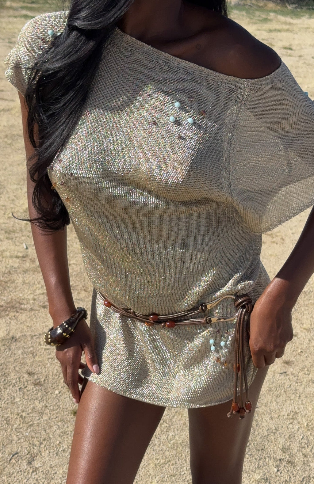 Sayge Wrap Belt Chocolate